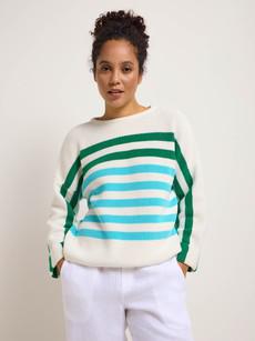 Striped sweater (GOTS) via LANIUS