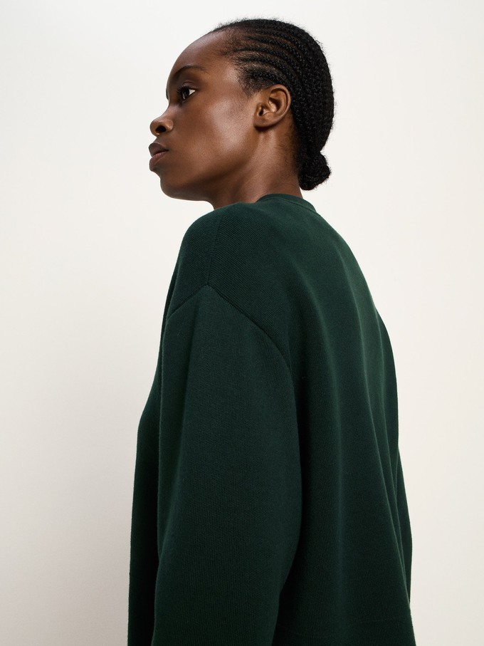 Cardigan with zipper (GOTS) from LANIUS