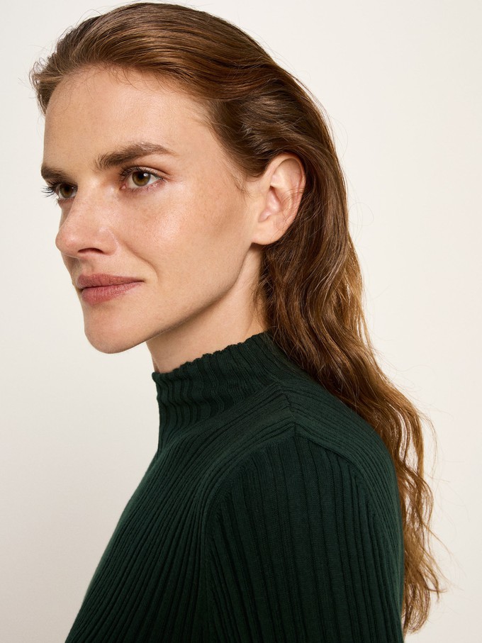 Ribbed sweater (GOTS) from LANIUS