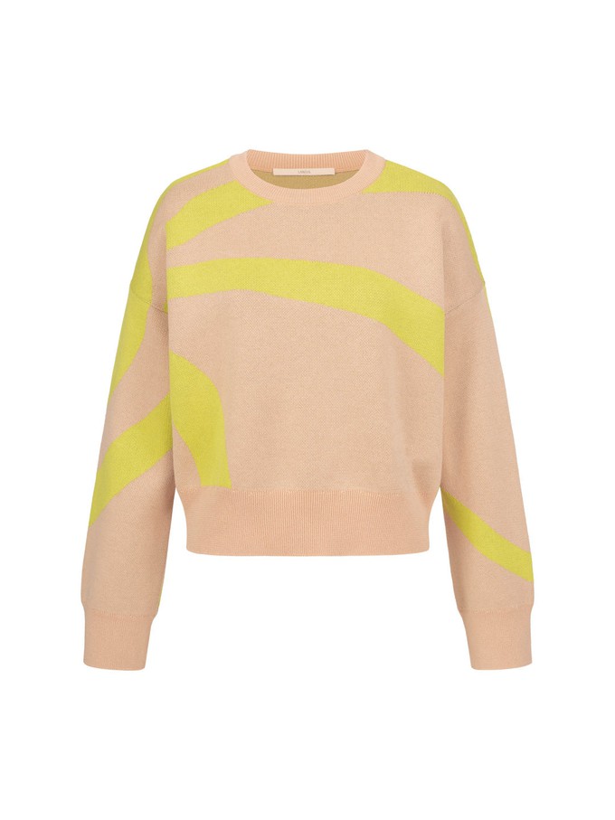Jacquard sweater (GOTS) from LANIUS
