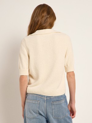 Boucle Polo Sweater (GOTS) from LANIUS