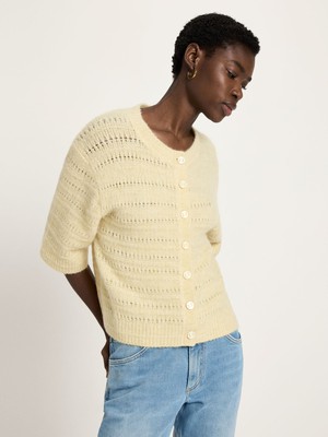 Strickjacke 3/4 Arm mit Ajour from LANIUS