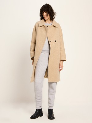 Coat with tie belt from LANIUS