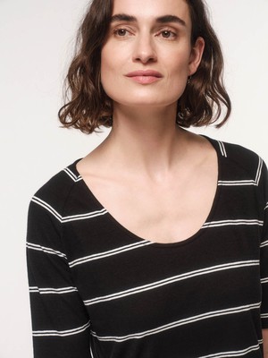 Stripe Raglan Shirt (OCS) from LANIUS