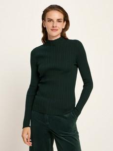 Ribbed sweater (GOTS) via LANIUS