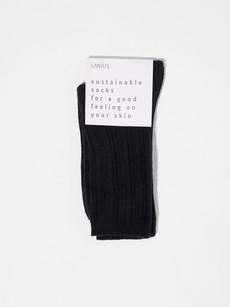 Rib knit socks (GOTS) via LANIUS