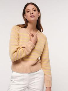 Sweater with stripes (GOTS) via LANIUS
