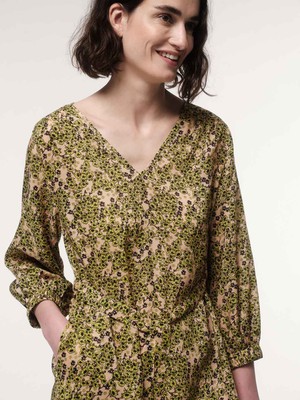 Dress Print Flower Field from LANIUS