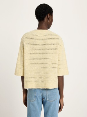 Strickjacke 3/4 Arm mit Ajour from LANIUS