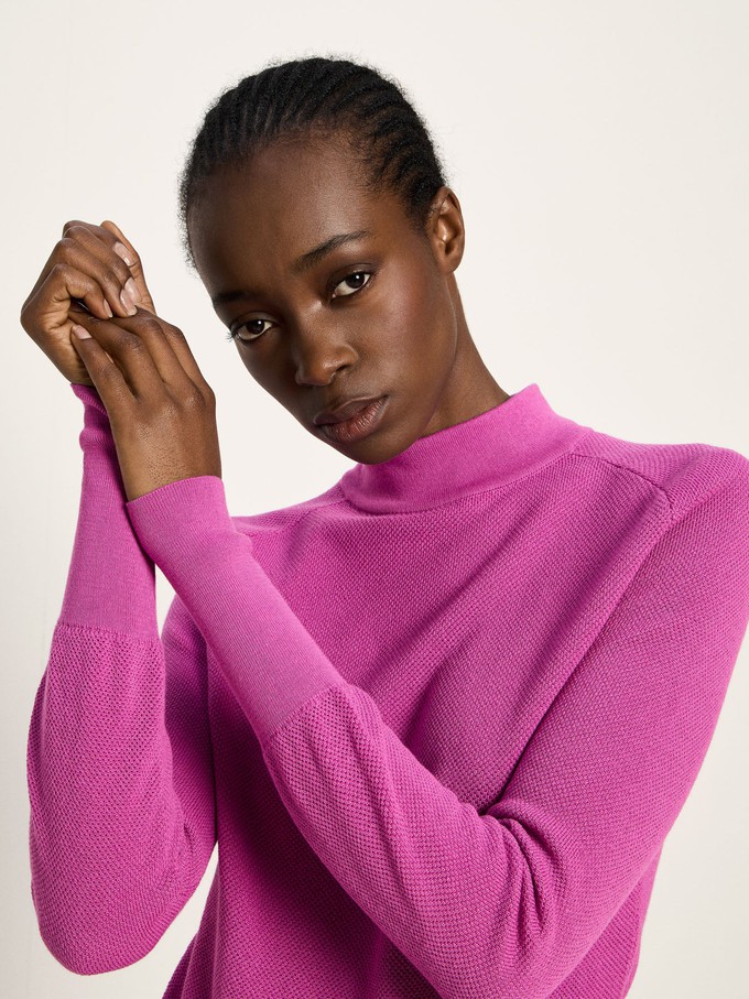 Turtleneck sweater (GOTS) from LANIUS