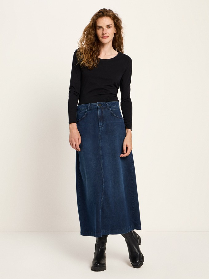 Denim skirt (GOTS) from LANIUS