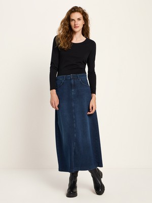 Denim skirt (GOTS) from LANIUS