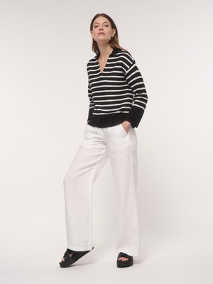 Polo collar sweater (GOTS) from LANIUS
