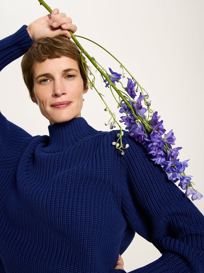 Chunky knit sweater (GOTS) from LANIUS