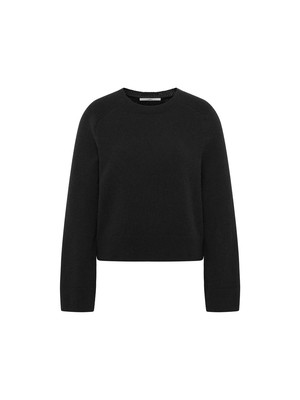 Cropped sweater (GOTS) from LANIUS