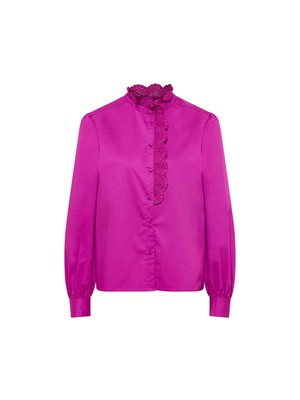 Blouse with lace detail from LANIUS