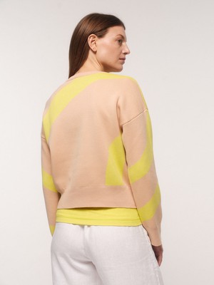 Jacquard sweater (GOTS) from LANIUS