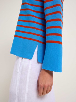 Polo collar sweater (GOTS) from LANIUS