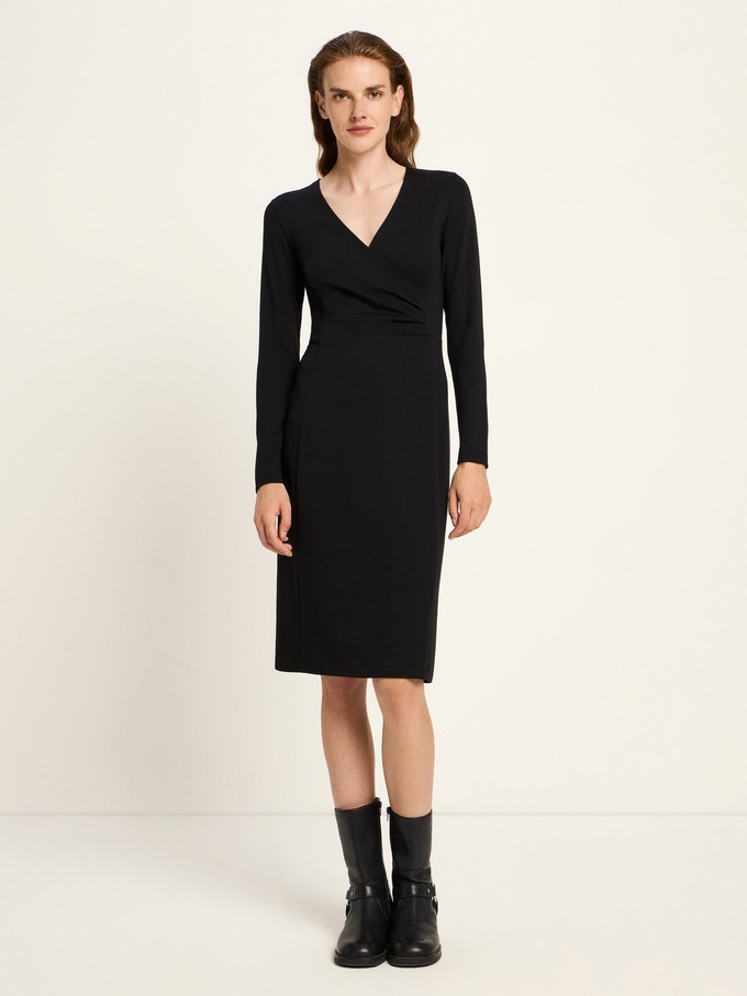 Wrap-effect dress from LANIUS