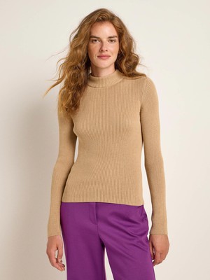 Stand-up collar sweater (GOTS) from LANIUS