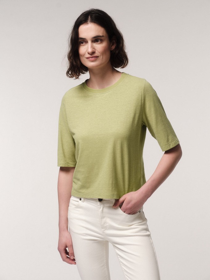 Boxy shirt 3/4 sleeve (OCS) from LANIUS
