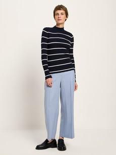 Ribbed sweater (GOTS) via LANIUS