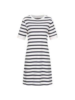 Striped dress with 3/4 sleeves (GOTS) from LANIUS