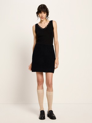 Boucle mini skirt (GOTS) from LANIUS