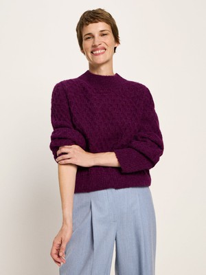 cable-knit sweater from LANIUS