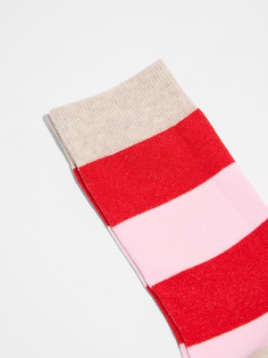 Socks with block stripes (GOTS) from LANIUS