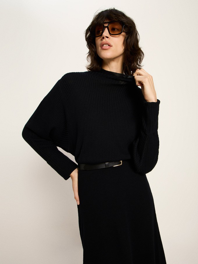 Ribbed knit dress (GOTS) from LANIUS