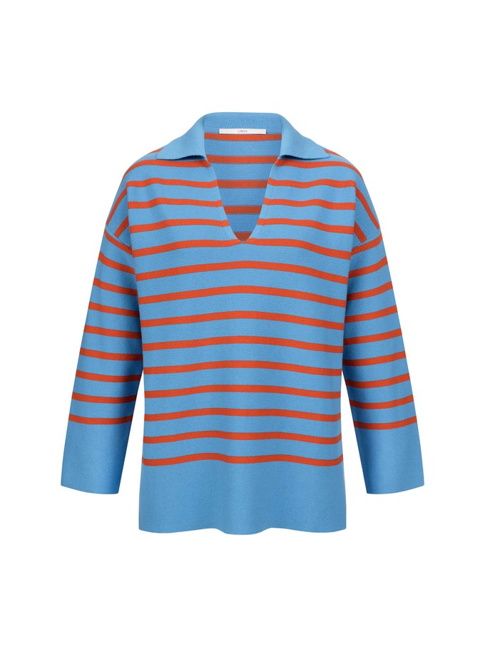 Polo collar sweater (GOTS) from LANIUS