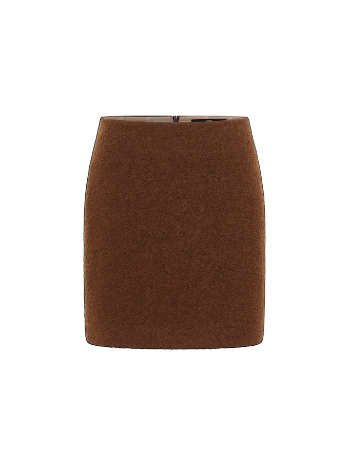 Boucle mini skirt (GOTS) from LANIUS