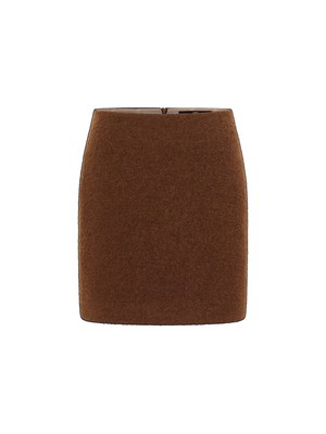 Boucle mini skirt (GOTS) from LANIUS