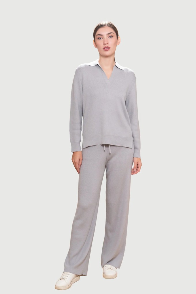 Ribbed Lounge Jumper from Lavender Hill Clothing