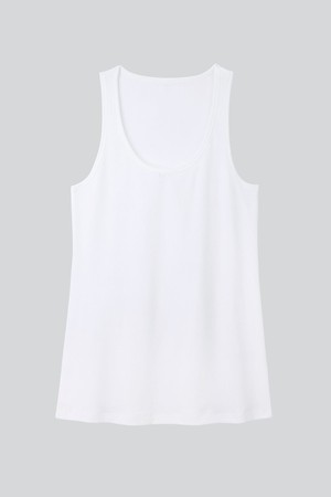 Organic Cotton Scoop Neck Tank Top from Lavender Hill Clothing