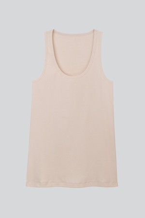 Organic Cotton Scoop Neck Tank Top from Lavender Hill Clothing