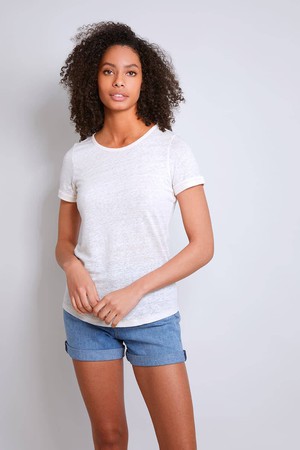 Linen T-shirt from Lavender Hill Clothing