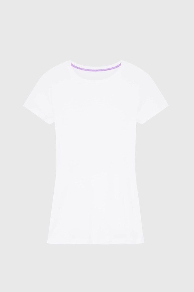 Short Sleeve Crew Neck Cotton Modal Blend T-shirt from Lavender Hill Clothing