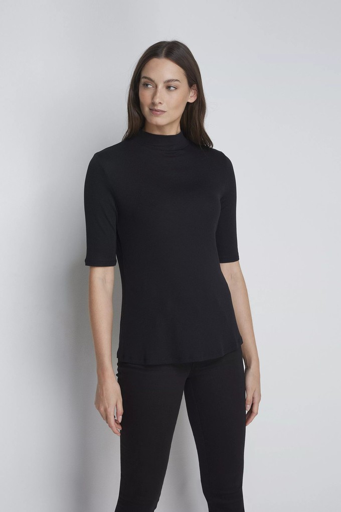 Mock Neck Micro Modal Top from Lavender Hill Clothing