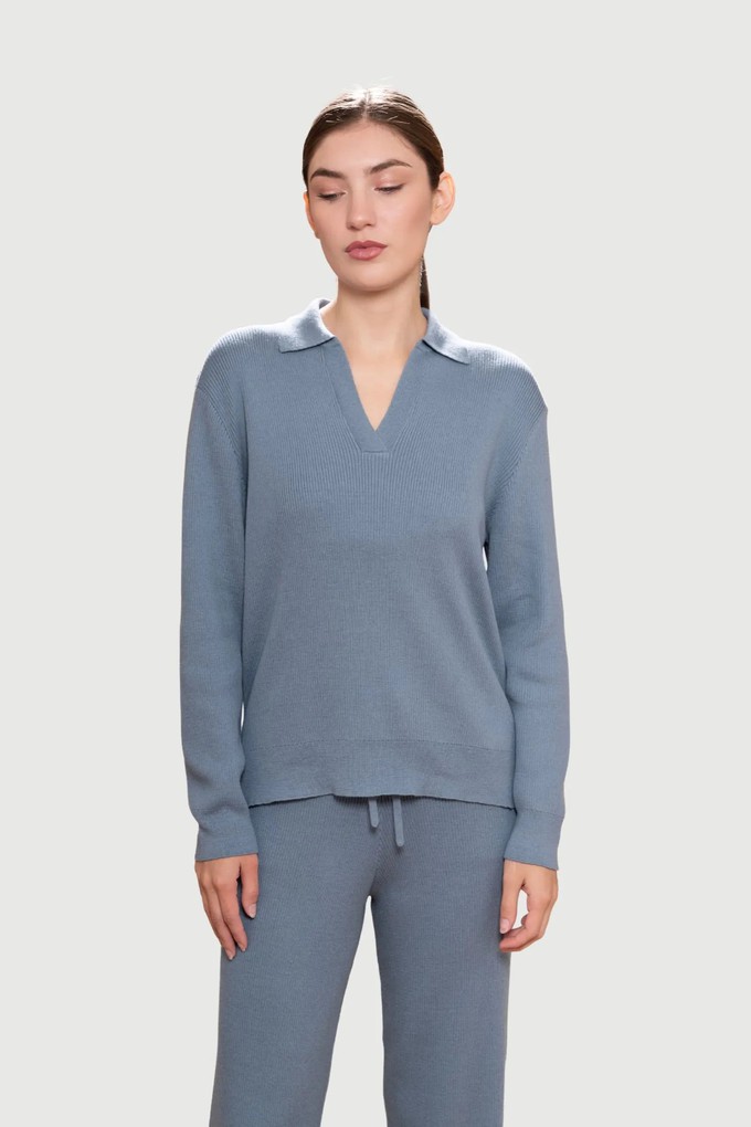 Ribbed Lounge Jumper from Lavender Hill Clothing
