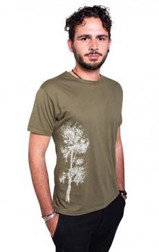 Fairwear Bambus Shirt Men Moss Green Kiefer via Life-Tree