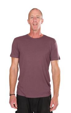 Fairwear Ecovero Basic Shirt Men Mulberry via Life-Tree