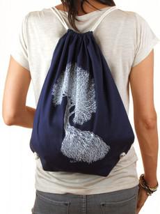 Life-Tree Fairwear Organic Sportsbag Navy via Life-Tree