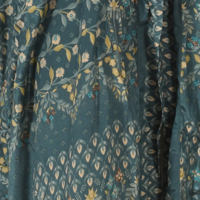 If Saris Could Talk Maxi Kimono- Season's Bloom from Loft & Daughter