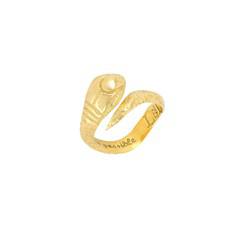 Serpent Pinky Ring via Loft & Daughter