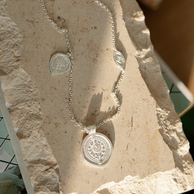 Me, Myself & Eye Pendant Silver- PRE-ORDER from Loft & Daughter