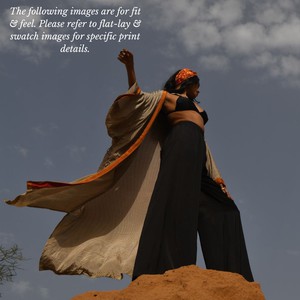 If Saris Could Talk Maxi Kimono- Desert Nomad from Loft & Daughter