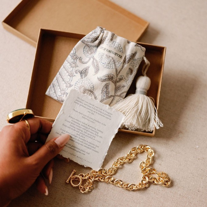 Satellite Chain Gold Vermeil from Loft & Daughter