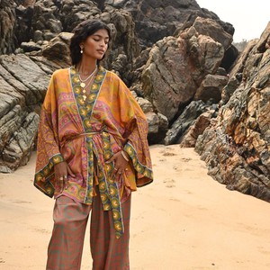 If Saris Could Talk Kimono- Royal Haveli from Loft & Daughter